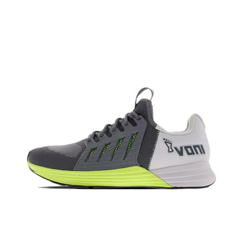 INOV-8 F-Lite G 300 Support Balance Low-Top Training Shoes Men's Gray White Green-0