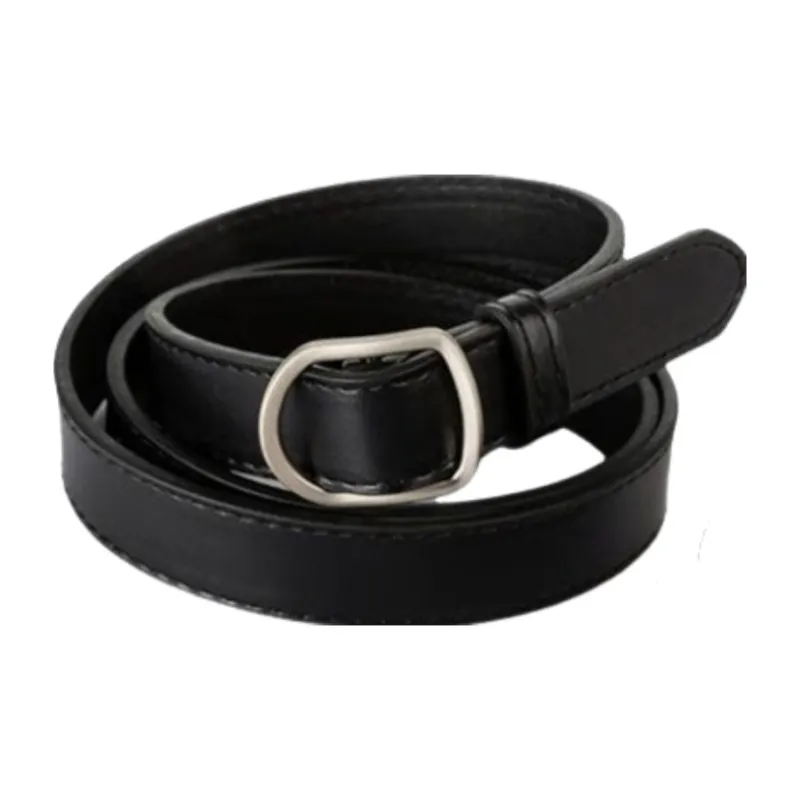 Warrior Split Cow Leather Belts Unisex 1.8/2.4cm-1