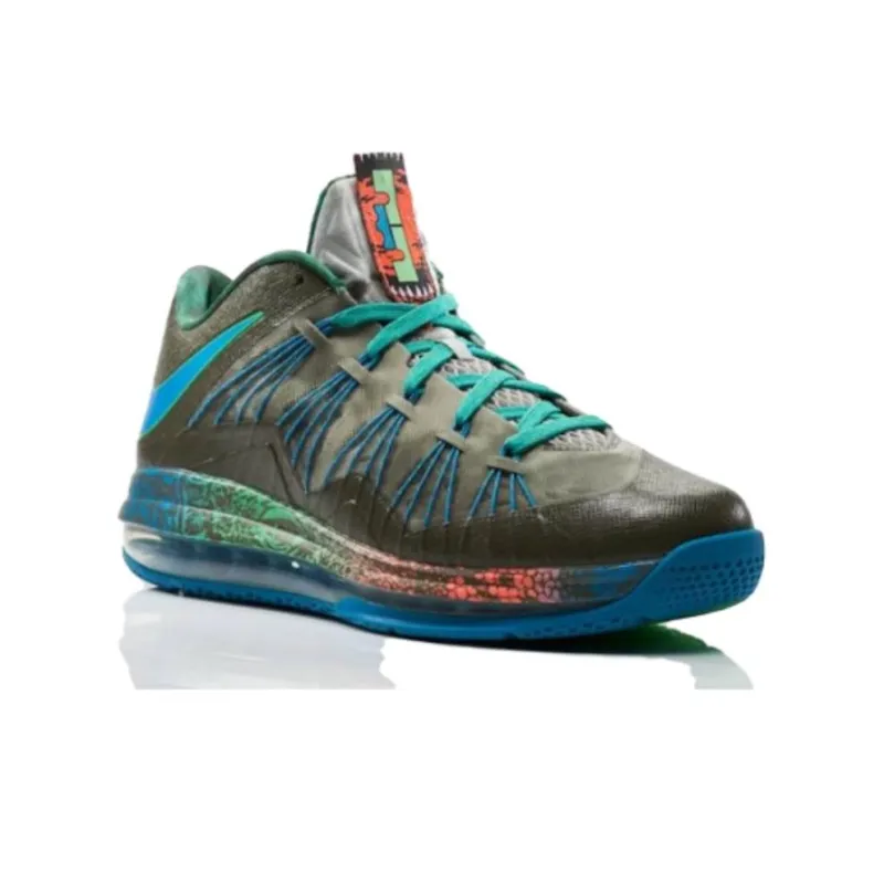 Nike LeBron X Low Reptile-3