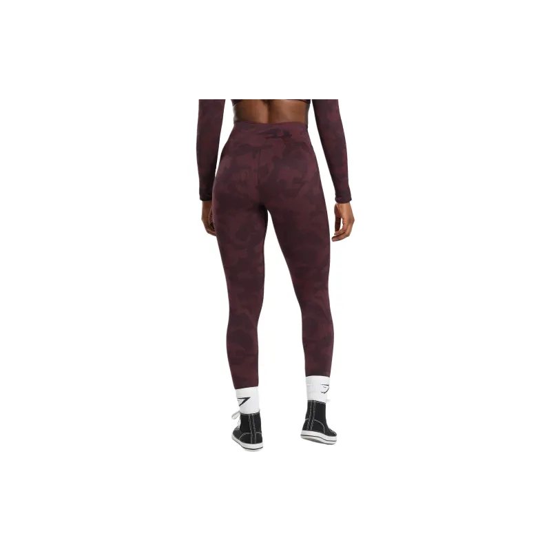GYMSHARK ADAPT Leggings Women's Plum Brown-1