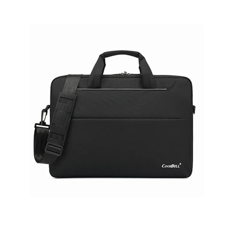 COOLBELL Polyester Briefcase, Shoulder Bag Regular Men's Black-0