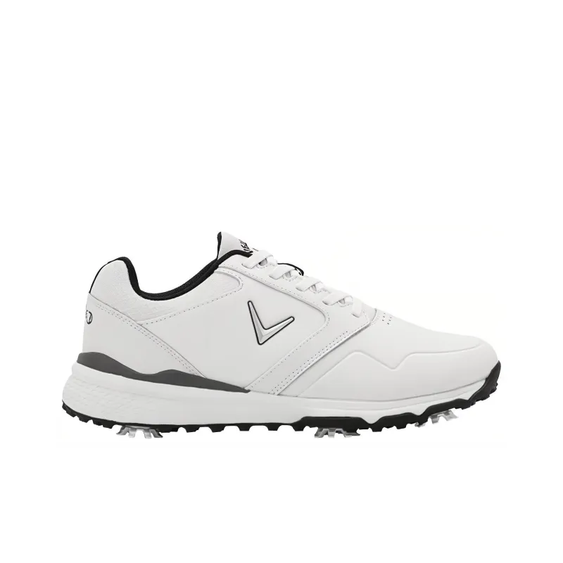 Callaway Chev Ls Wear-Resistant Low-Top Golf Shoes Men's White-1