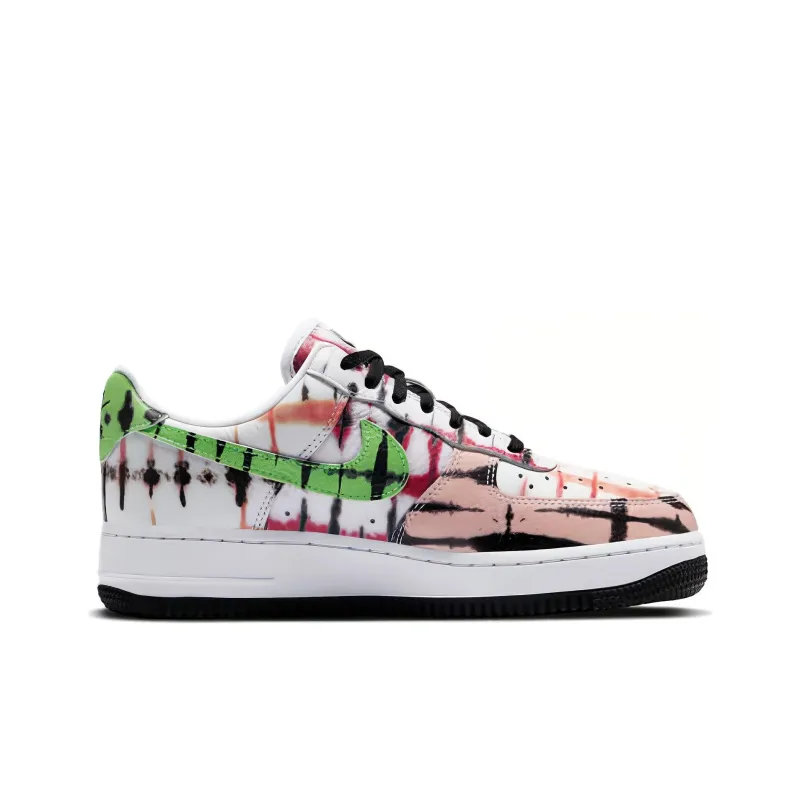 Nike Air Force 1 Low Black Tie Dye Women's-1