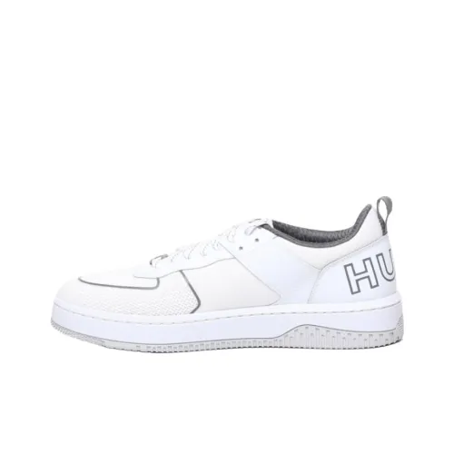 HUGO BOSS Low Top Skateboard Shoes Men's White