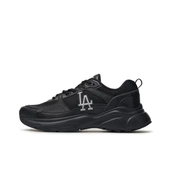 MLB Chunky Runner Fastball Cushioned Slip Resistant Low Top Casual Shoes Unisex Black