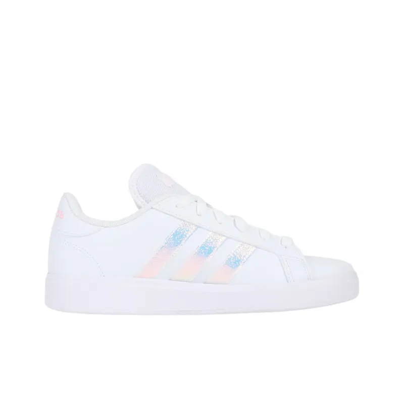 Adidas Grand Court Base 2.0 Durable Breathable Low-Top Skateboard Shoes Women's White-1