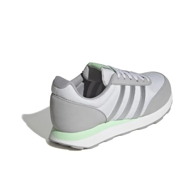 Adidas Neo RUN 60S 3.0 Cushioning, Wear Resistant Low Top Running Shoes Women's Gray Green-3