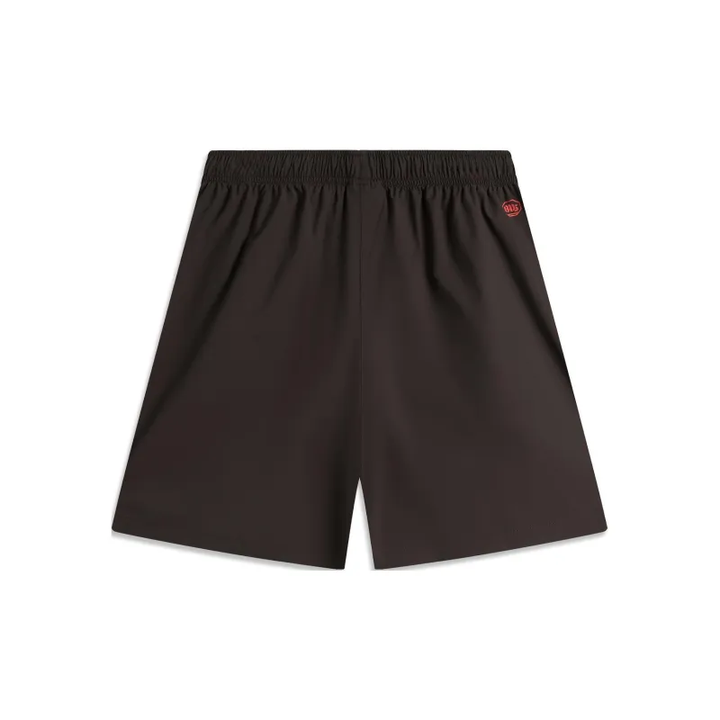 LiNing Badfive Casual Shorts Men's Dark Chocolate Brown-1