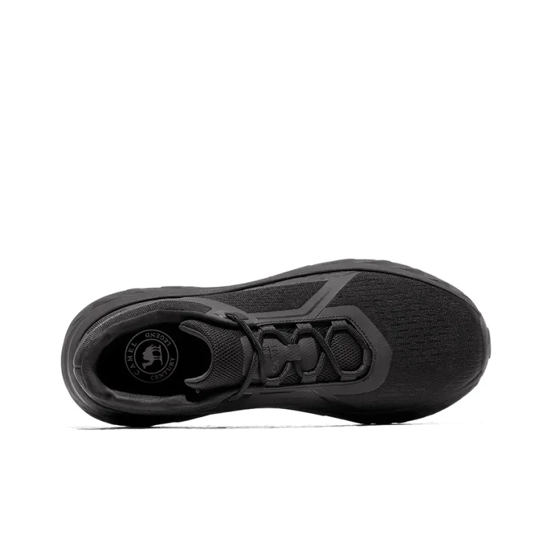 CAMEL Low Top Running Shoes Men's Phantom Black-3