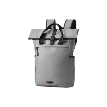 ONRF PVC Backpack Travel Bag Large Size Men's Gray