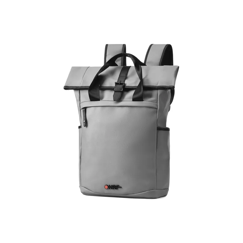 ONRF PVC Backpack Travel Bag Large Size Men's Gray-0