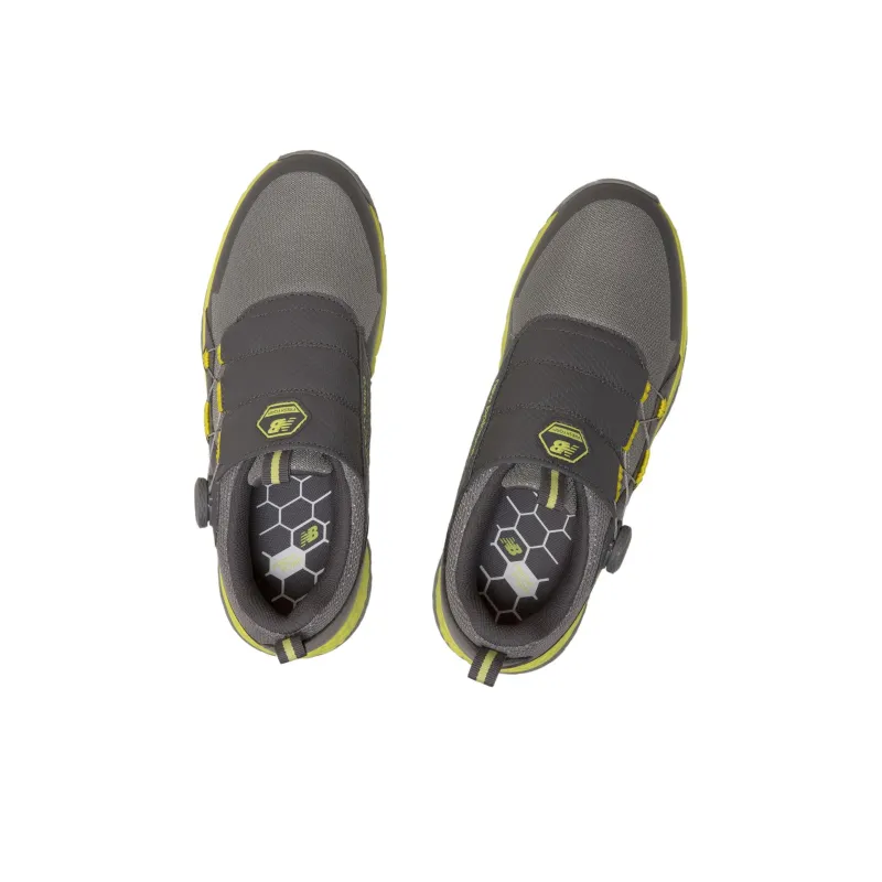 New Balance NB Fresh Foam 4700 V1 SL BOAR G Cushioning Breathable Low Top Golf Shoes Men's Gray Yellow-4