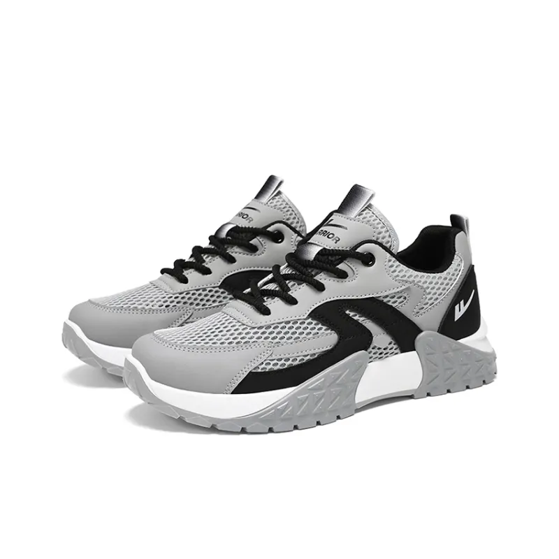 Warrior Height-Enhancing Wear-Resistant Lightweight Low-Top Casual Shoes Men's-10