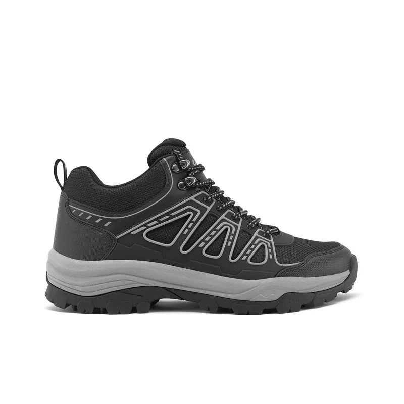 WALKSOUL Hiking / Trekking Shoes Men Mid Top Green-2