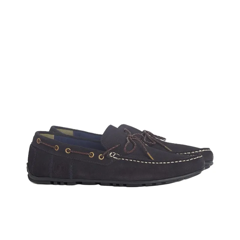 BARBOUR Boat Shoes Men's Marine Blue-2