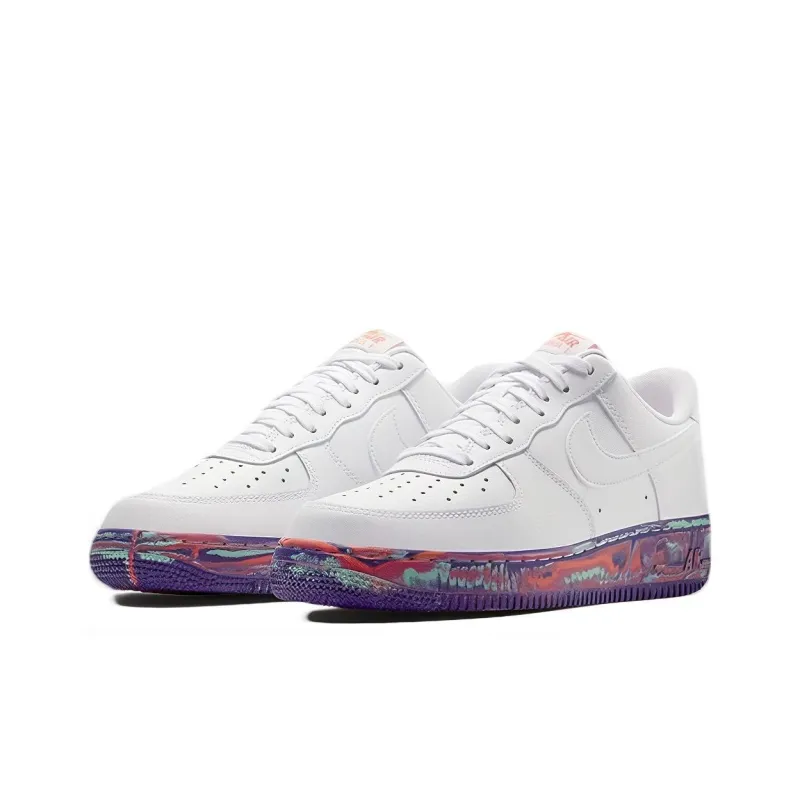 Nike Air Force 1 Low White Multi-Color Marble-2