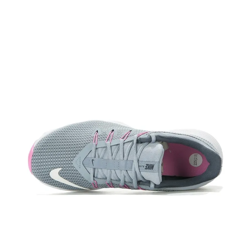 Nike Quest 3 Wear resistant And Lightweight Low Top Casual Running Shoes Women's Gray-5