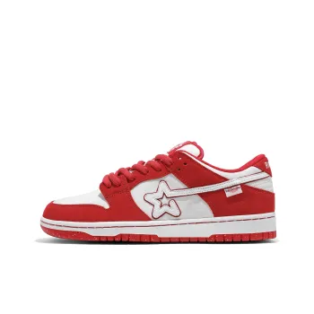 RIPSTAR SKBD Low Anti Slip Wear Resistant Low Top Skateboard Shoes Unisex Passionate Love Color Scheme