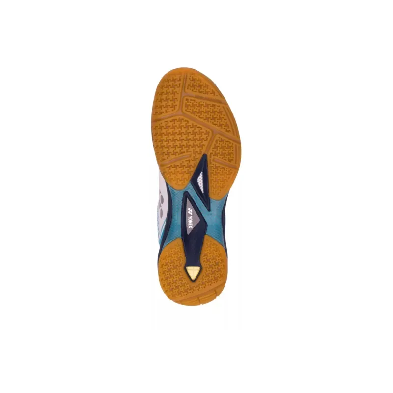YONEX Power Cushion Low Top Badminton Shoes Unisex White Blue-4