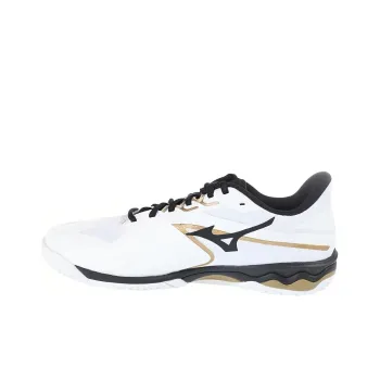 Mizuno Cushioning Wear Resistant Low Top Tennis Shoes Unisex White
