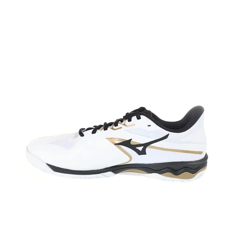 Mizuno Cushioning Wear Resistant Low Top Tennis Shoes Unisex White-0