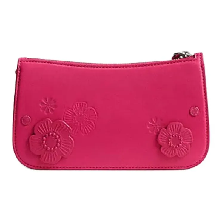 COACH Penn Cow Leather Handbag, Shoulder Bag Trumpets Women's Dragon Fruit-2