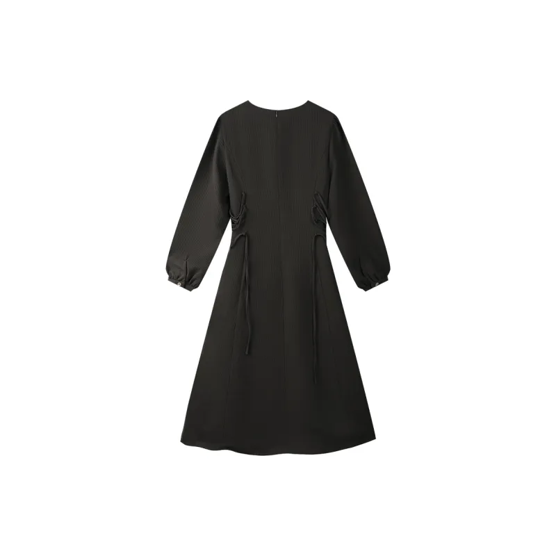 THE SEA LIFE Long Sleeved Dress Women's Clover Gray-1