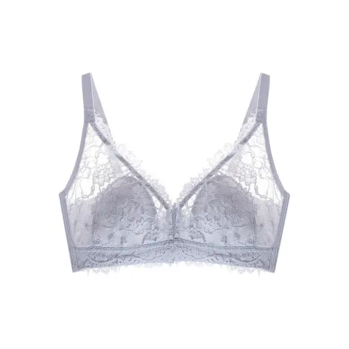 YIMANLI Bra Women's Silver Gray