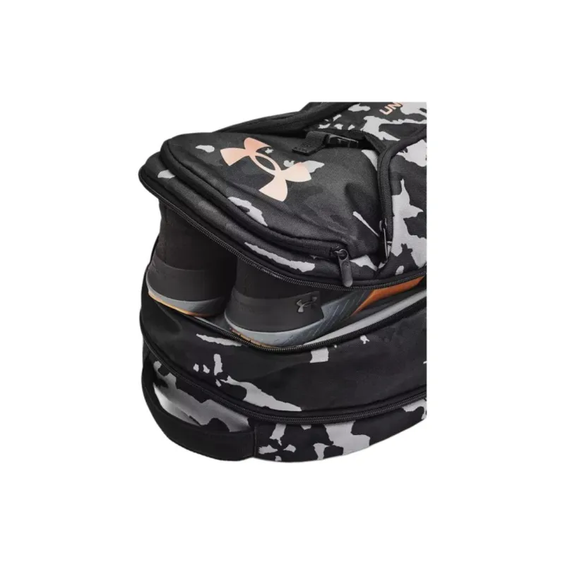 Under Armour Polyester Backpack Regular Unisex Camouflage Black-4