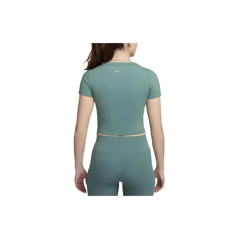Nike One Fitted Women's Dri-FIT Short-Sleeve Cropped Top-1
