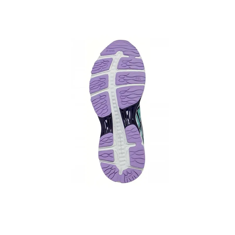 Asics Gel-Cumulus 18 Anti-Slip And Wear-Resistant Breathable Low-Top Running Shoes Women's Blue White-4