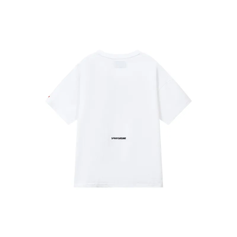 SPRAYGROUND Crew Neck Pullover Short Sleeved T Shirts Unisex-7