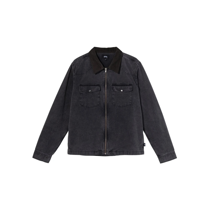 Stussy Jacket Unisex Black L