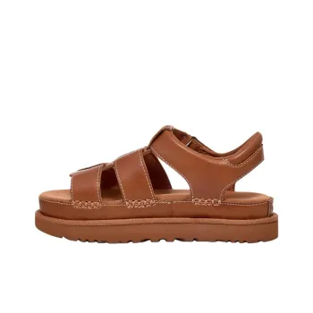 UGG Goldenstar Strap Platform Sandal 'Tan' Women's