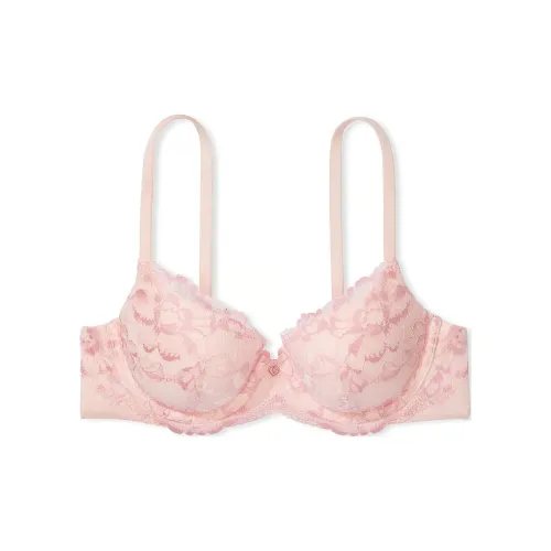 Victoria's Secret PINK BODY BY VICTORIA Lightly Lined Lace-Cup Demi Bra/Pk Bra Women's Pink