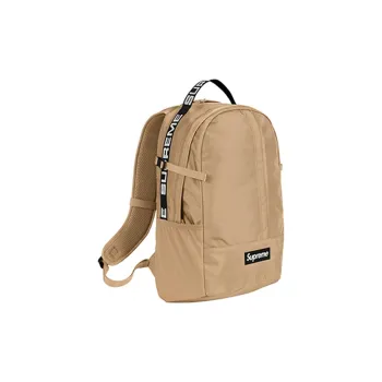 Supreme SS18 Polyester Backpack Regular Unisex Khaki