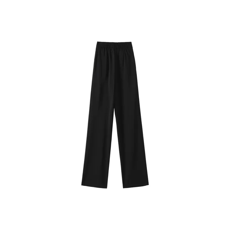0571 Family Casual Pants Women's Black-1