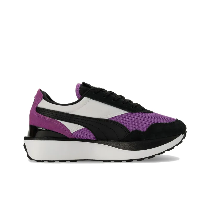 PUMA Cruise Rider GL Casual Shoes Women's Low-Top Purple/Black/Gray-1