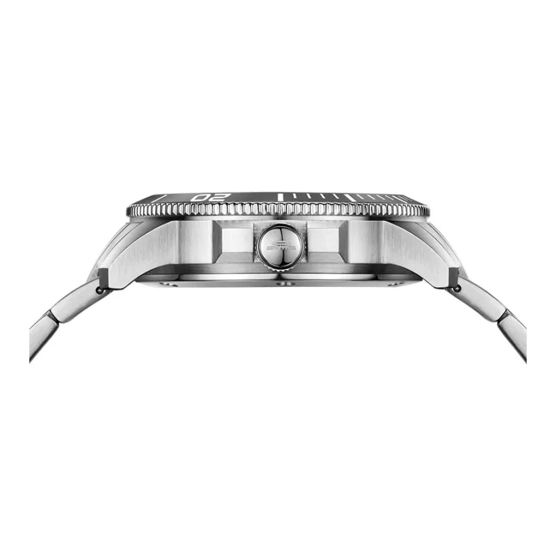 Beijing Voyage Collection Automatic Mechanical Movement Stainless Steel Watchband Watch Men's Watches Black Dial-20
