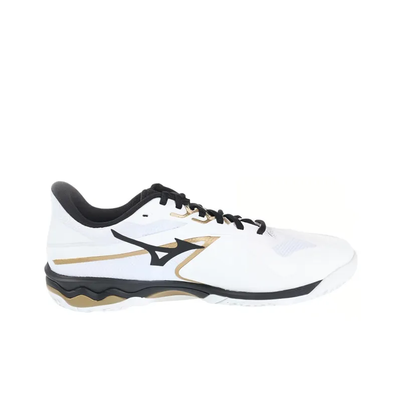Mizuno Cushioning Wear Resistant Low Top Tennis Shoes Unisex White-1