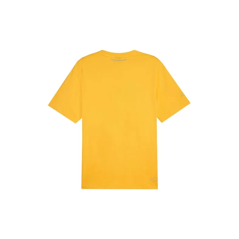PUMA Porsche Legacy Series T-Shirts Men Yellow-1