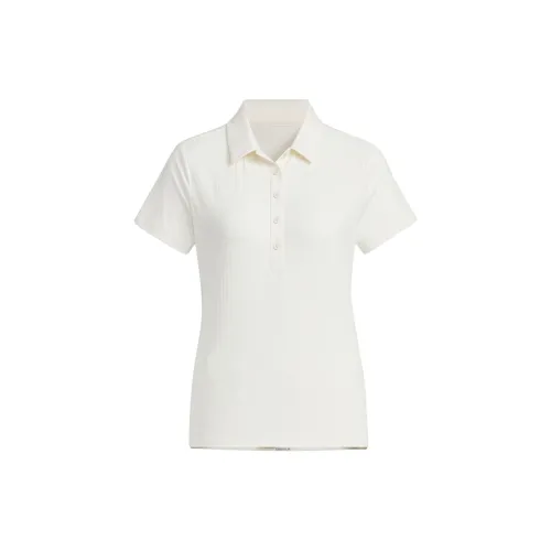 Adidas Polo Shirts Women's Pink/White