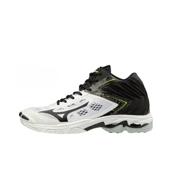 Mizuno Wave Lightning Z5 Training Shoes Unisex Mid-Top Black/White