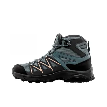 SALOMON Cushioning, Wear Resistant High Top Hiking Shoes Women's Black