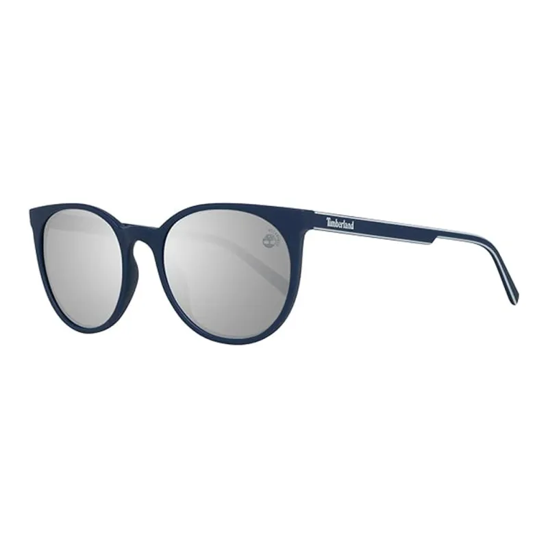 Timberland Injection Molded Irregular Shape Sunglasses Men's Blue-0