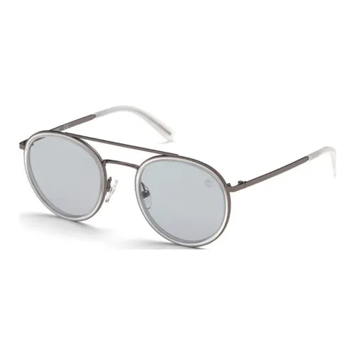 Timberland Metal Crystal Aviator Sunglasses Unisex Gray