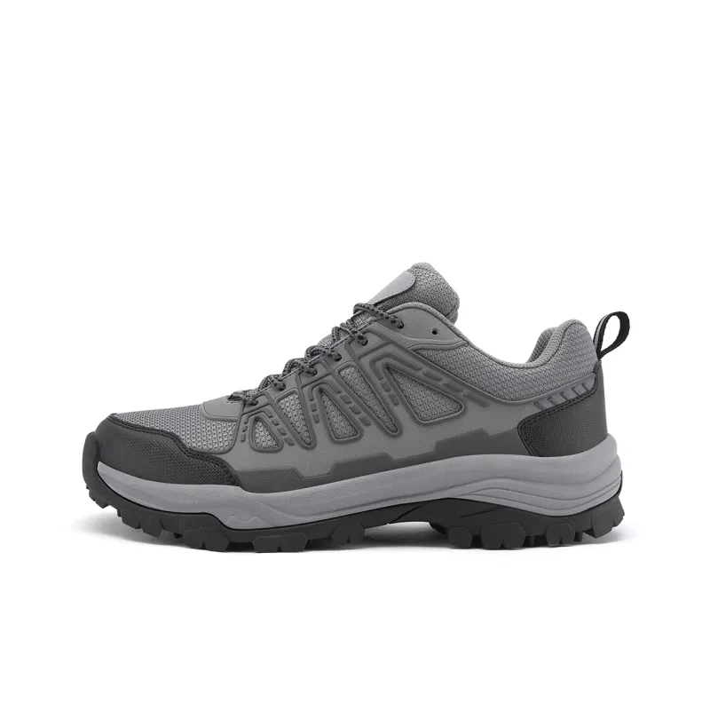 WALK SOUL Cushioning Anti-Slip And Wear-Resistant Height Increasing Low-Top Trekking Shoes Men's-0