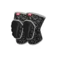 839 Black Gray-Sponge Impact-Resistant Knee Guards[Sports Impact-Resistant Injury Protection]1 Pair