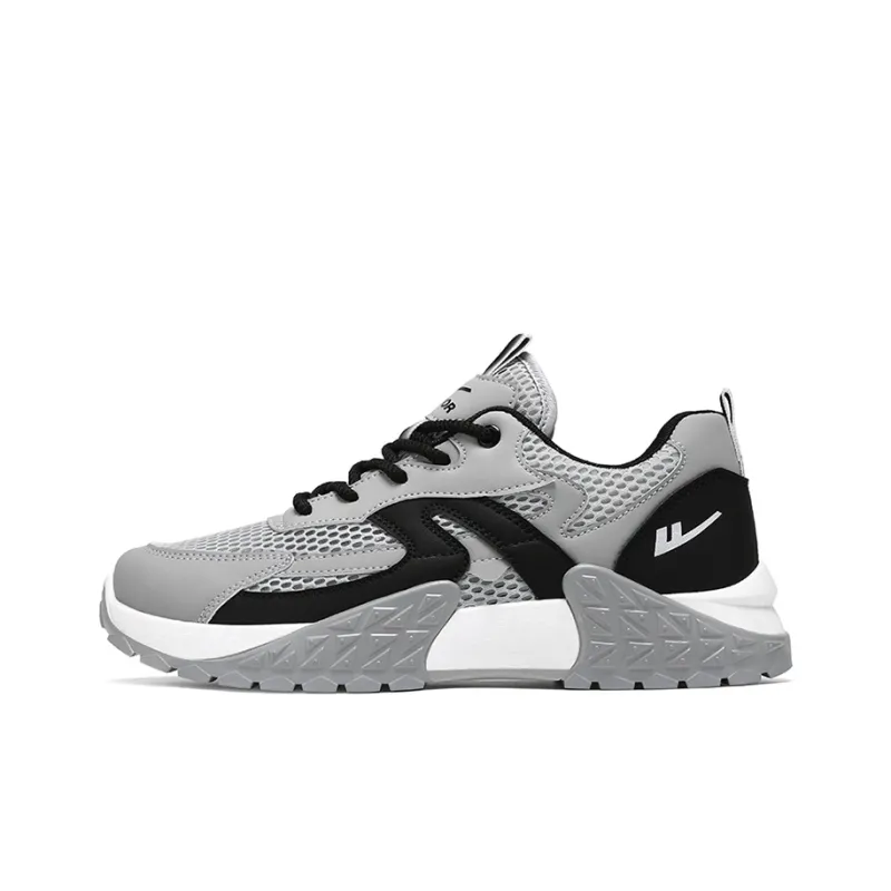 Warrior Height-Enhancing Wear-Resistant Lightweight Low-Top Casual Shoes Men's-8