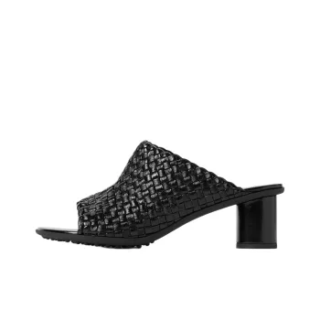 Bottega Veneta Atomic Intrecciato Heeled Mules Women's